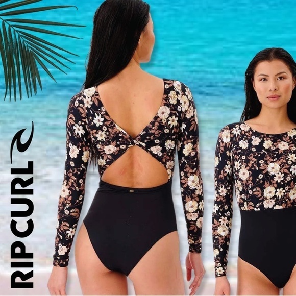Rip Curl Other - Rip Curl Surf Sunset Haze Long Sleeve One Piece Swimsuit L and XL